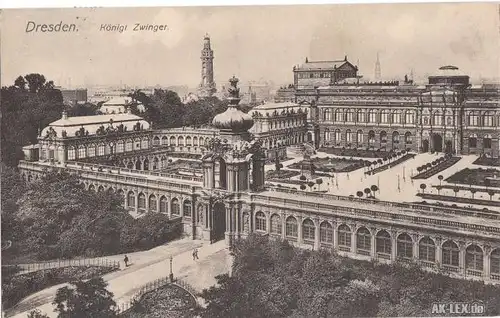 Dresden Königlicher Zwinger gel. 1910