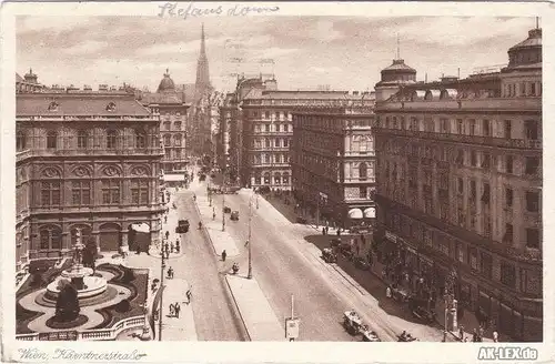 Wien Kärntnerstraße gel. 1929