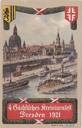 Dresden 4.Sächsische Kreisturnfest Dresden 1921 (2)