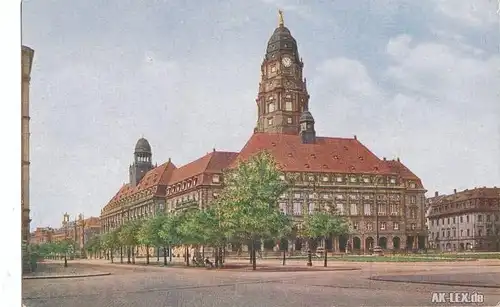 Dresden Neues Rathaus (Wirklichkeits Bilder)
