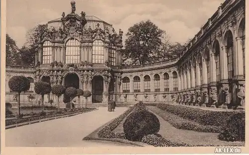 Ansichtskarte Dresden Zwinger - Pavillon 1928