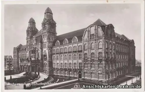 Bochum Knappschaftsgebäude - Foto AK