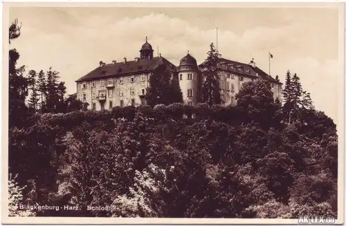 Blankenburg (Harz) Schloss Blankenburg