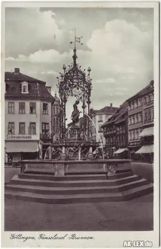 Göttingen Gänseliesel-Brunnen