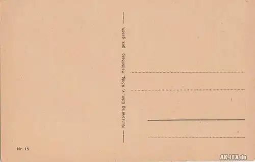 Ansichtskarte Heidelberg Das große Heidelberger Fass 1930