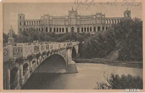 0 Maximilianeum mit Maximiliansbrücke
