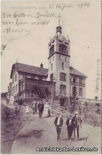 Eibau Beckenberg mit Gaststätte