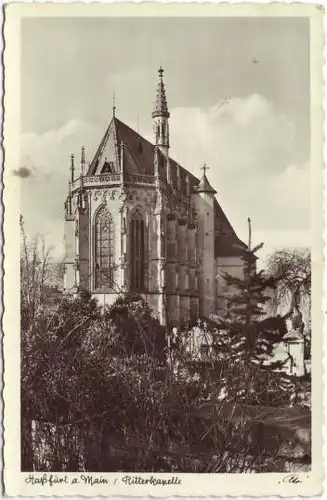 Ansichtskarte Haßfurt (Main) Ritterkapelle 1951