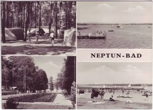 Bad Saarow Ansichten - Neptun Bad (Strand,Zeltplatz)