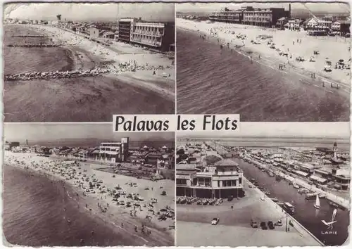 Palavas-les-Flots Mehrbild -Strand