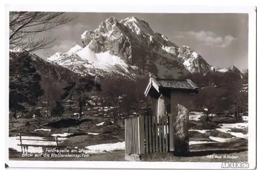 Garmisch-Partenkirchen Wettersteinspitze Foto AK