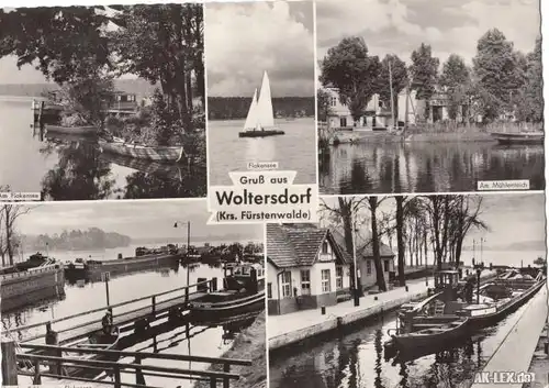 Woltersdorf Mehrbildkarte