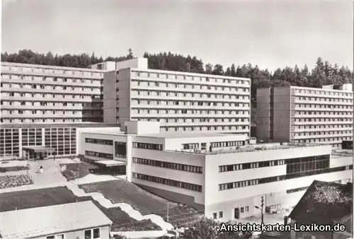 Bad Elster Staatsbad - Therapiegebäude und Bettenhäuser