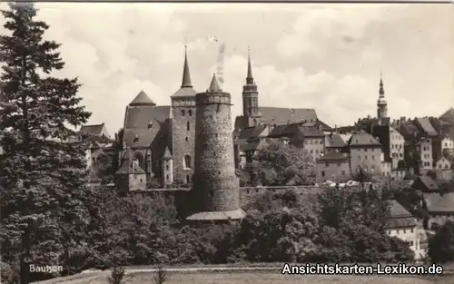 Bautzen Michaeliskirche, alte Wasserkunst, Petridom und