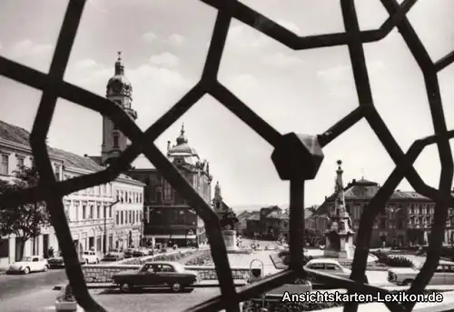 Fünfkirchen Pécs (Pečuh) Széchenyi Platz Branau 1970