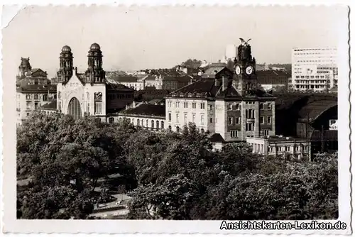 Prag Wilson Bahnhof - Foto AK