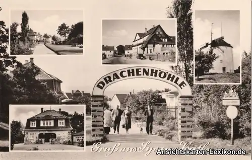 Remptendorf Mehrbild AK - Drachenhöhle