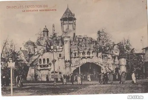Brüssel Brüssel Ausstellung 1910 - Das Königreich Mervei