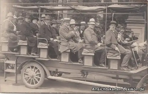 München Stadtrundfahrt 1921 München