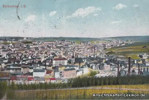 Reichenbach (Vogtland) Panorama color