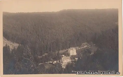 Friedrichroda Blick vom Bismarkfelsen