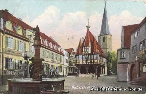 Michelstadt (Odenwald) Marktplatz