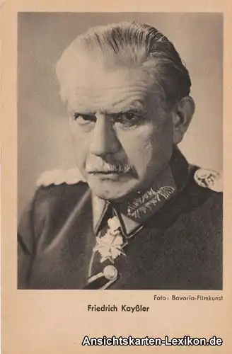Ansichtskarte Friedrich Kaysler  - Schauspieler c1941