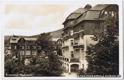 Schreiberhau Kuranstalt Hochstein