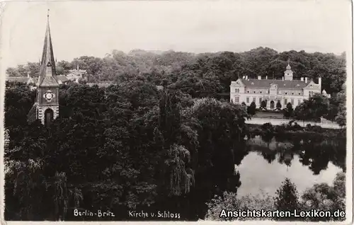 0 Schloß und Kirche - Foto AK