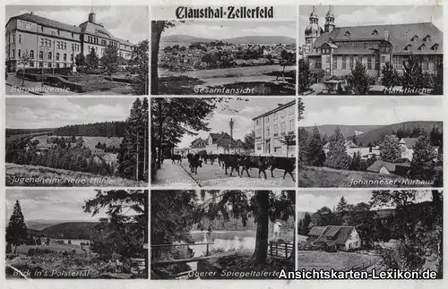 Clausthal-Zellerfeld Mehrbild ua Bergakademie