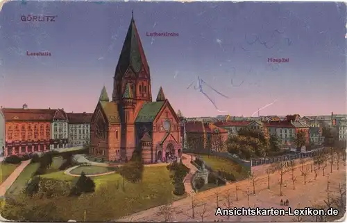 Görlitz Lutherkirche und Hospital