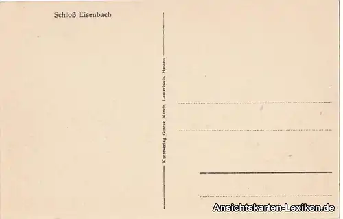 Lauterbach (Hessen) Schloss Eisenbach