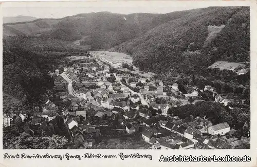 Bad Lauterberg im Harz Blick auf die Stadt