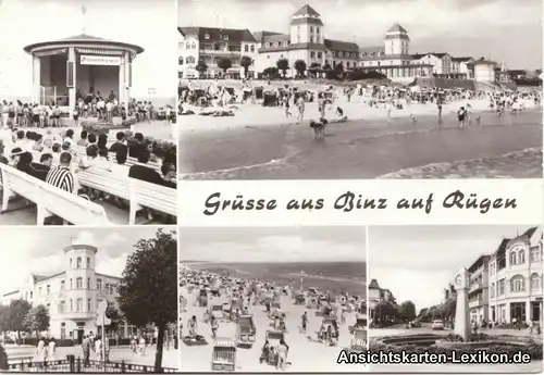 Binz (Rügen) Mehrbildkarte