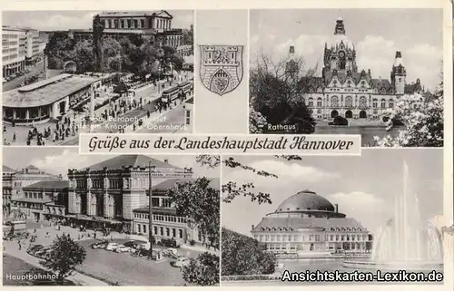 Hannover Mehrbildkarte