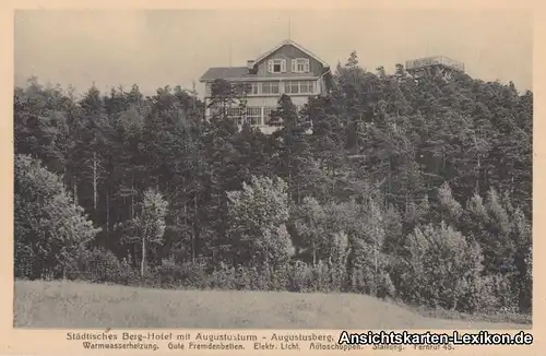 Bad Gottleuba-Berggießhübel Berg-Hotel auf dem Augustusb