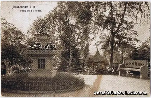 Reichenbach (Vogtland) Partie im Stadtpark