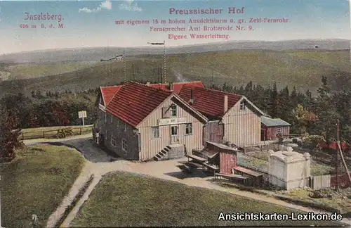 Brotterode Inselberg - Preussischer Hof