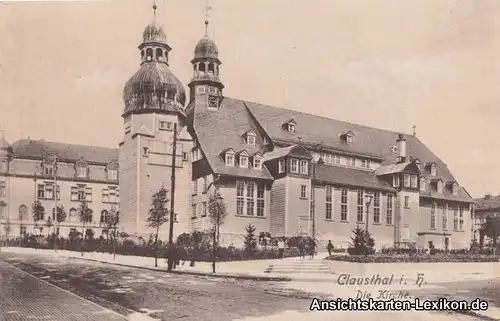 Clausthal-Zellerfeld Kirche und Straße