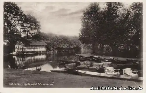 Lübbenau Spreehafen - Foto AK