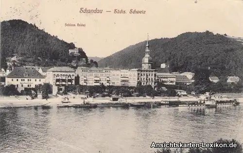 0 Schloss Bastei und Stadtansicht