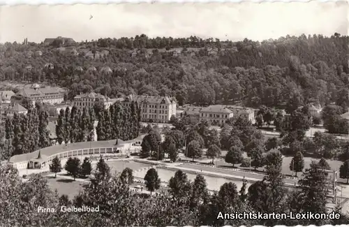 Pirna Geibeltbad - Foto AK