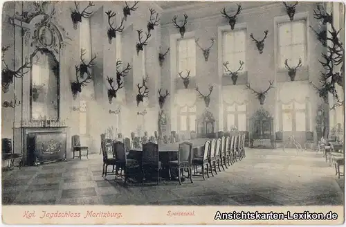 Moritzburg Kgl. Jagdschloß Moritzburg - Speisesaal