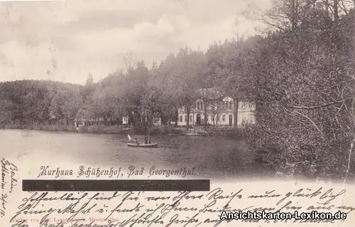 Georgenthal (Thüringen) Kurhaus Schützenhof