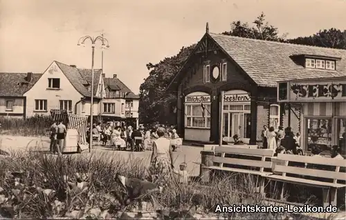 Graal-Müritz Milchbar-Seestern - Foto Ansichtskarte LK Rostock 1962