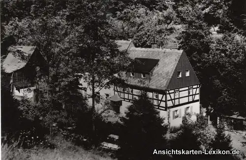 Kleinhennersdorf :: Gohrisch Ferienheim Liethenmühle Ansichtskarte 1979