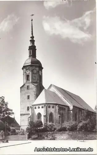 Dohna Kirche b Wesenstein Foto Ansichtskarte 1930