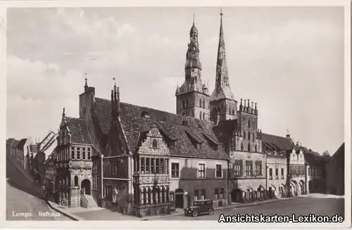 Lemgo Rathaus Anschtskarte 1936