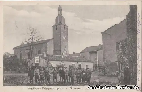 Spincourt Kirche mit Ortswache