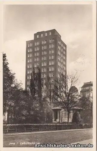 Jena Zeiß-Hochhaus - Foto AK